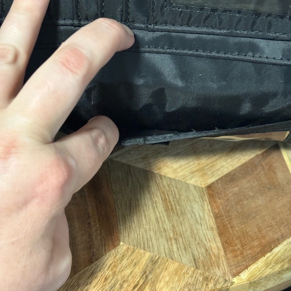 Nautica Black Long Wallet with Wrist Strap and Classic Design - Picture 6 of 8